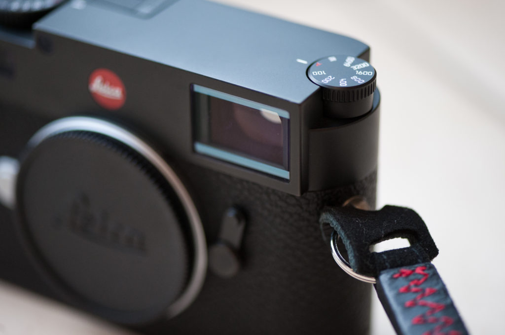 The new Leica M10 ISO dial